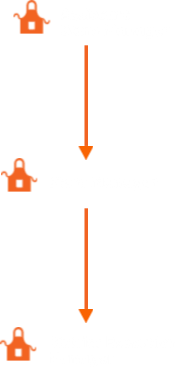 Assistant Store Manager to Store Manager to District Execution Manager.